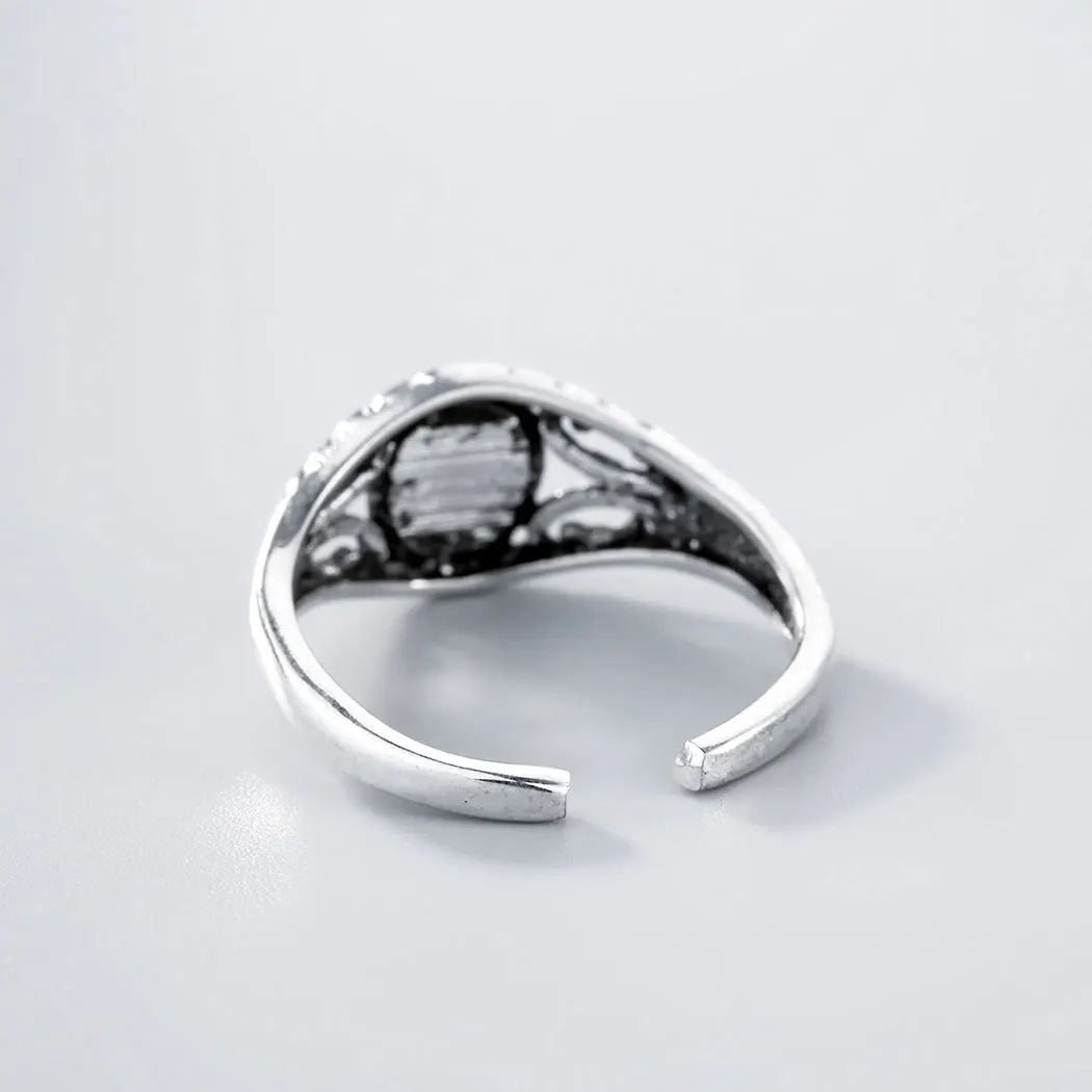 Todorova New Fashion Jewelry Ring Single Blue Stone