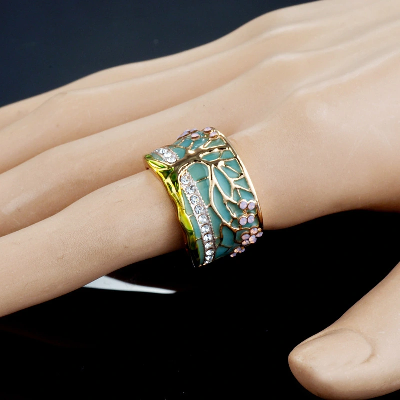 Tree of Life Gold Plated Ring