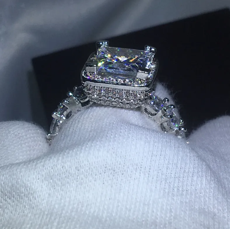 Vintage female ring wedding ring lady gift