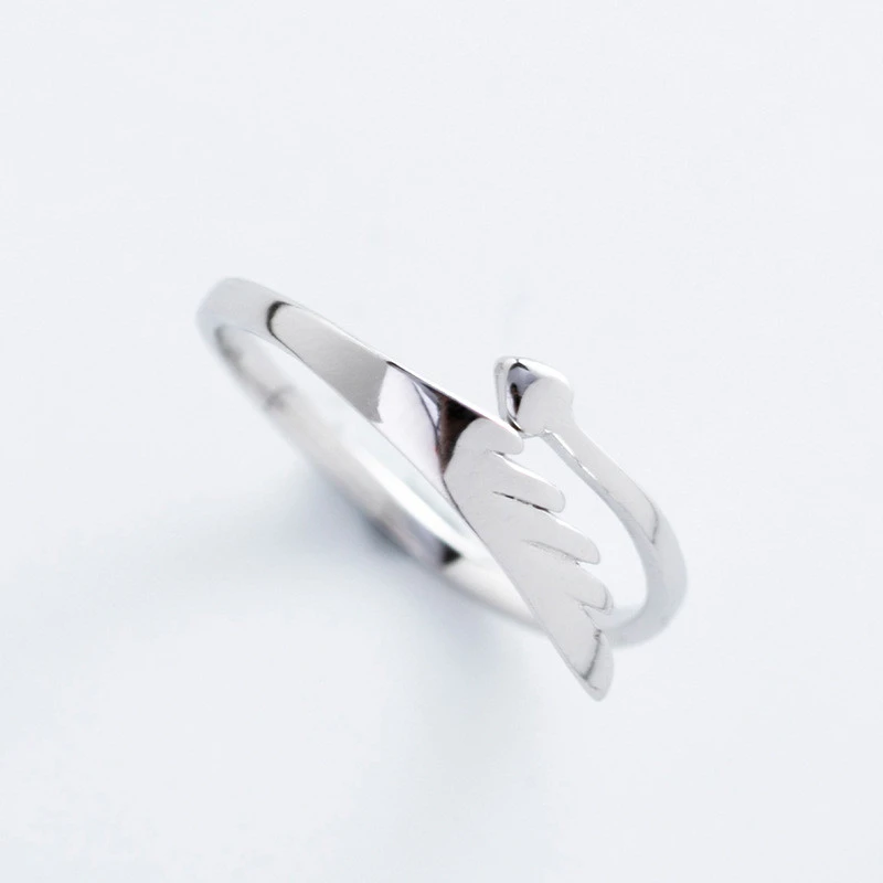 Angel wing S925 Sterling Silver Ring