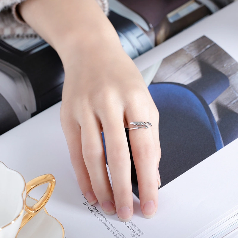 Angel wing S925 Sterling Silver Ring