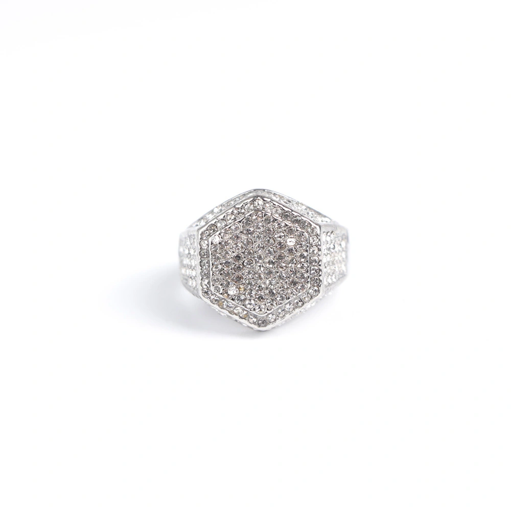 Men's Hexagon Ring