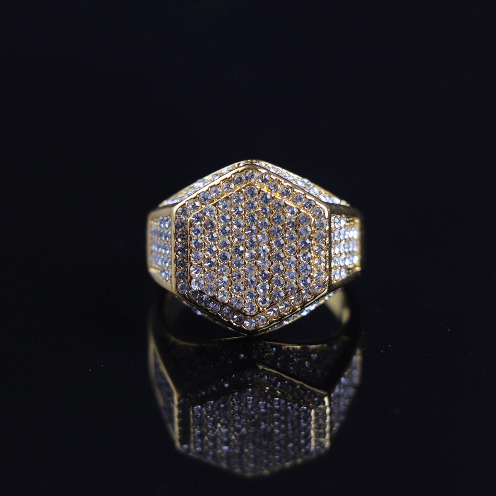Men's Hexagon Ring