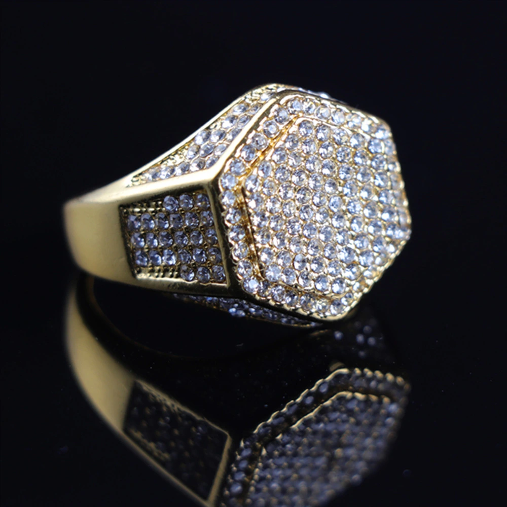 Men's Hexagon Ring