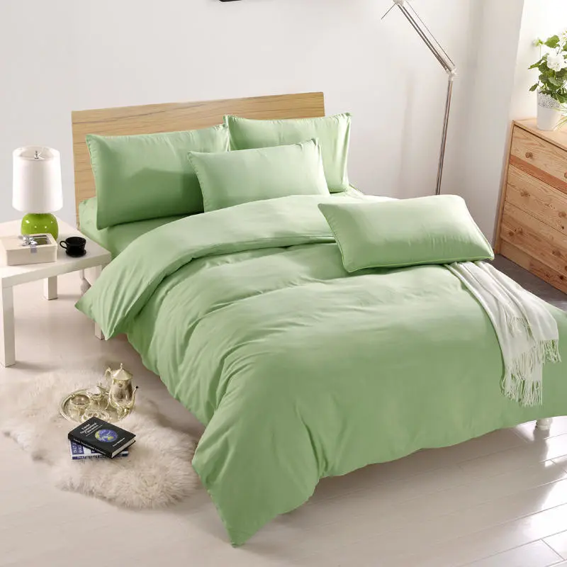 Nordic solid color four-piece set