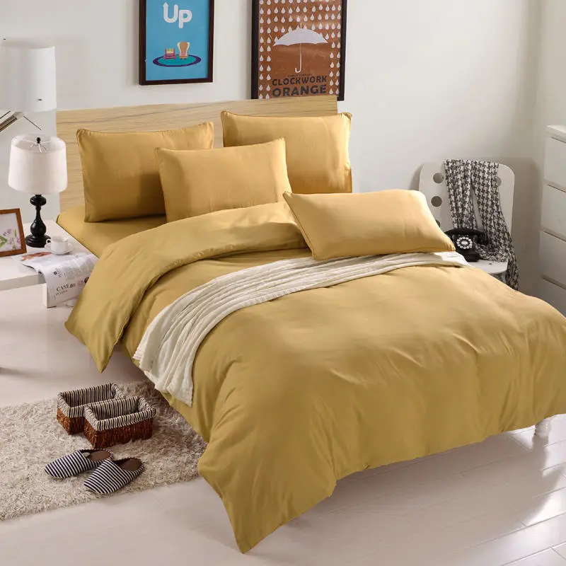 Nordic solid color four-piece set