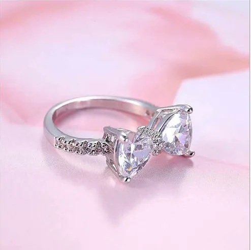 Creative Japanese and Korean Bow Ring