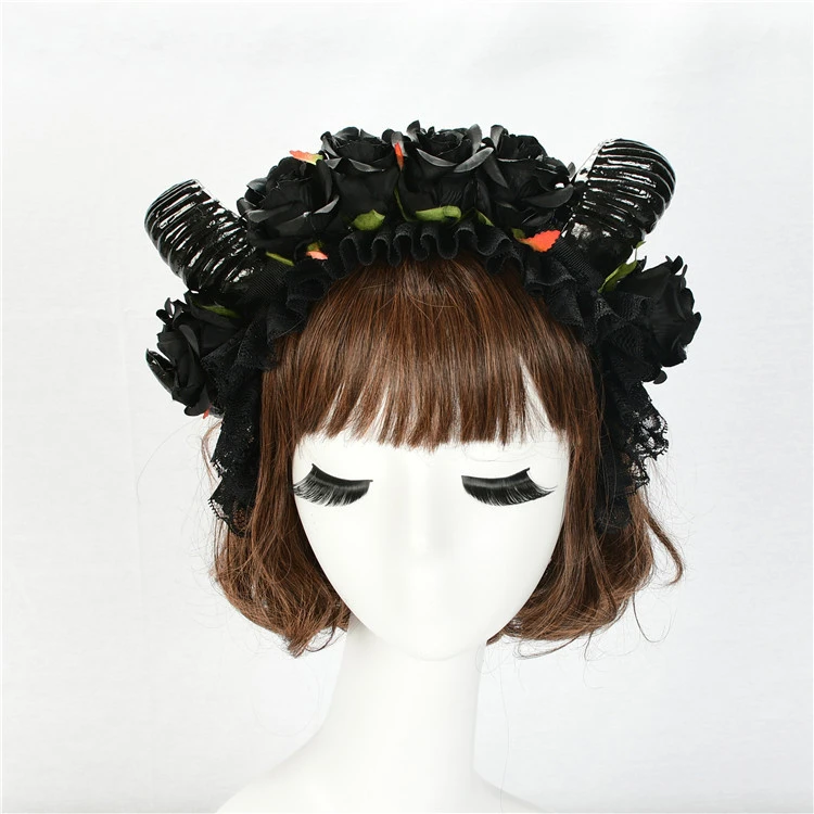 Beautiful girl loli creative hair accessories headband