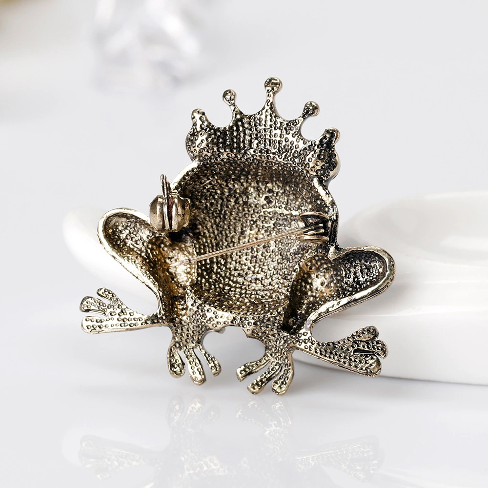 Frog Prince Diamond Brooch Brooch