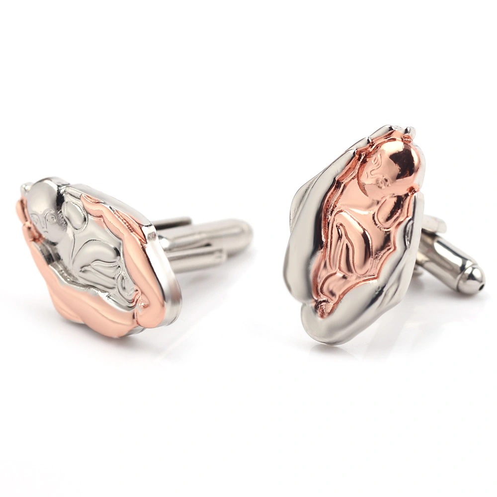 Two-Color Cufflinks New Fashion Fashionable Cufflinks