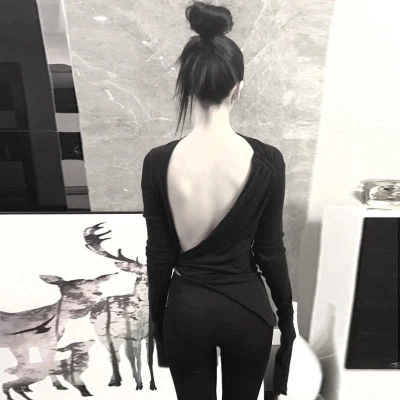 Female black t-shirt