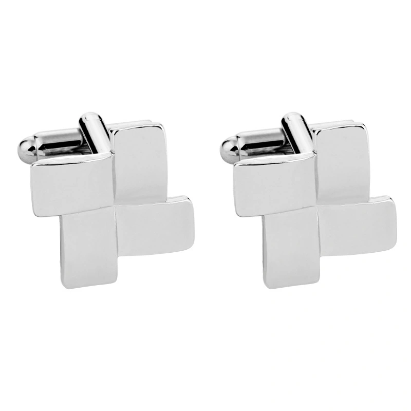 Fashion Three-dimensional French Men's Shirt Cufflinks