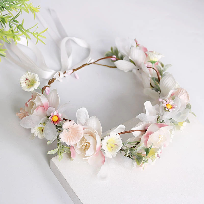 Hair Band Hair Band Bride Wedding Wedding Dress Hair Accessory Head Flower