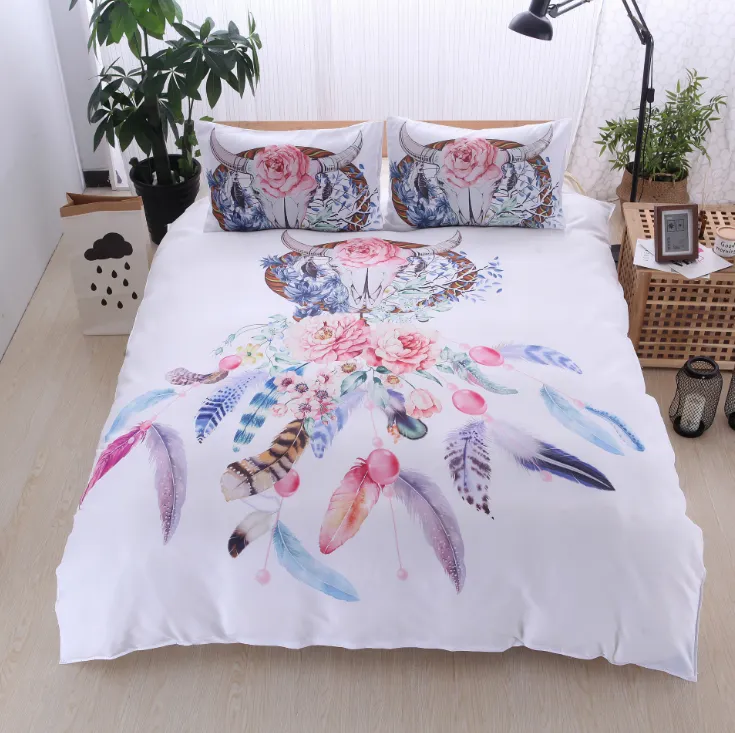 3D Home Textile Elephant Pattern Bedding Set Of Three Or Four