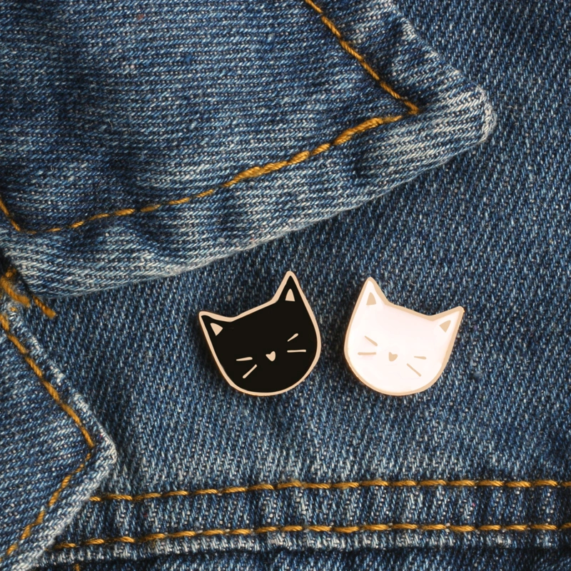 European And American Cute Cartoon Cat Fashion Brooch