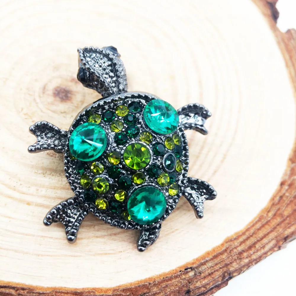 Cute Retro Little Tortoise Brooch