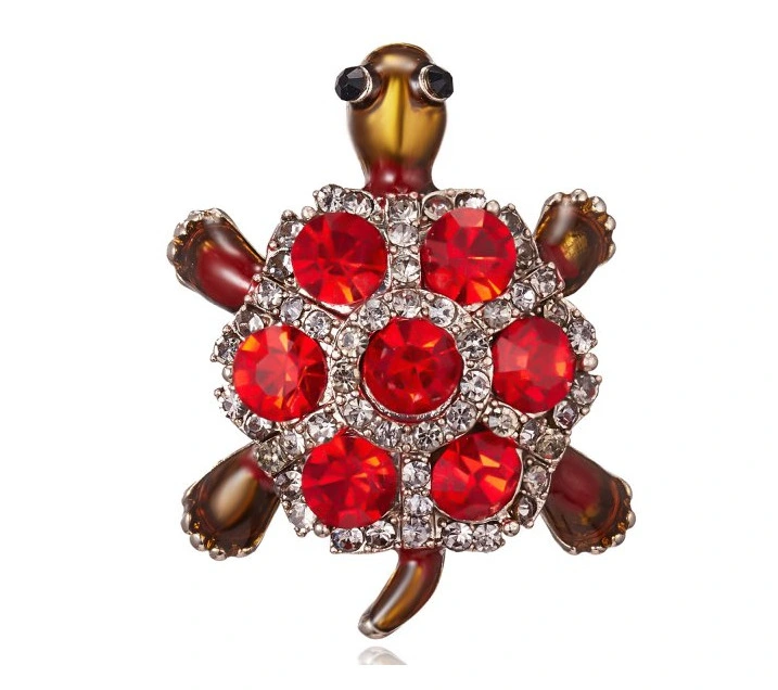 Cute retro little tortoise brooch