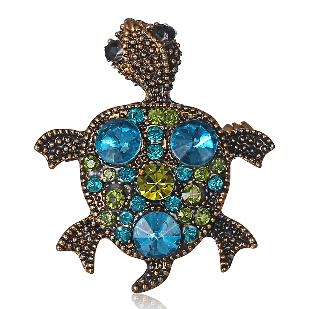 Cute retro little tortoise brooch