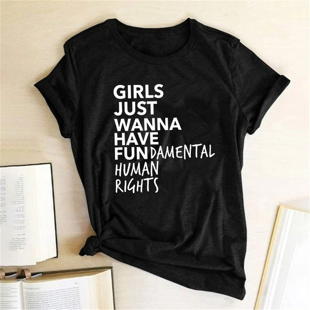 Women's multi-pattern print T-shirt