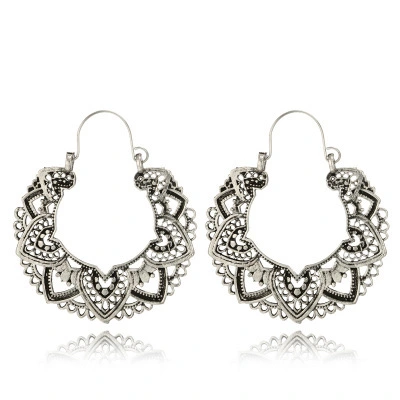 Pattern totem earrings