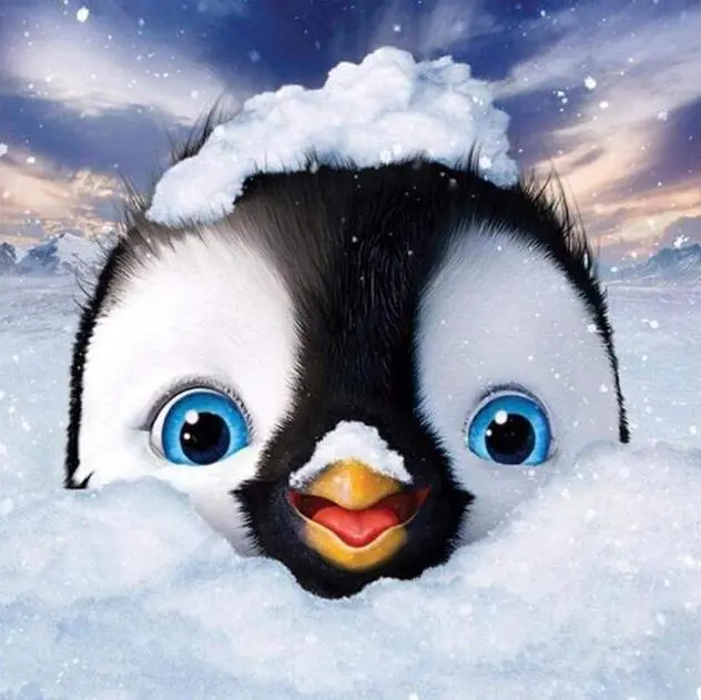 Diamond Painting - Penguin