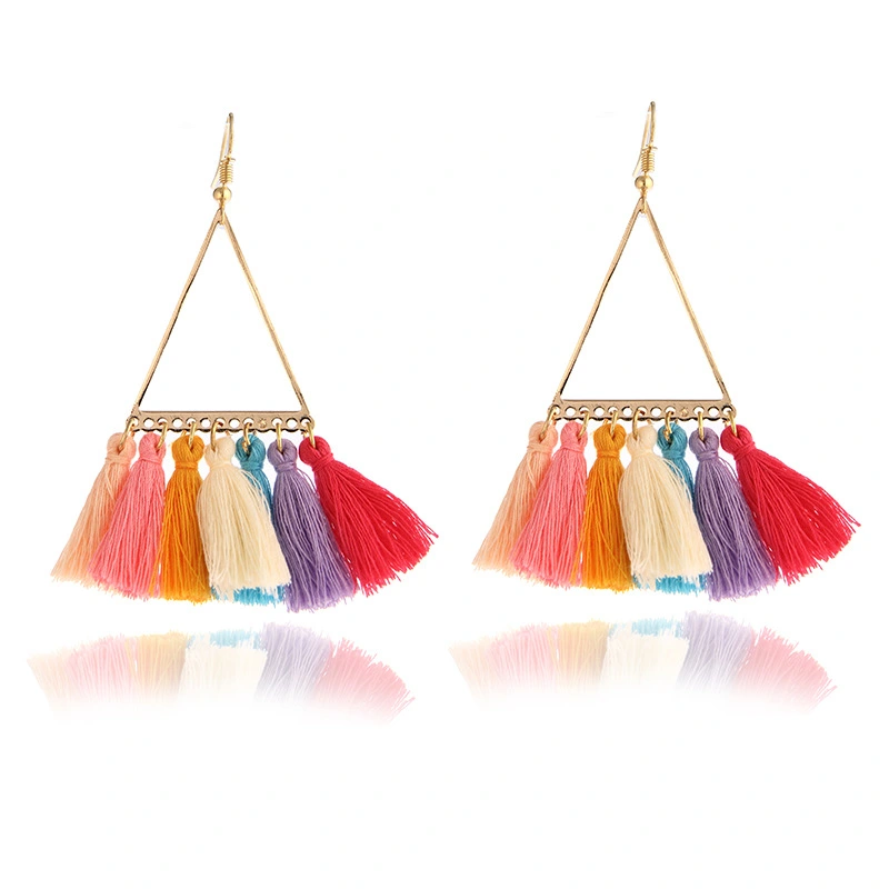 Vintage Tassel Pendant Earring Jewelry