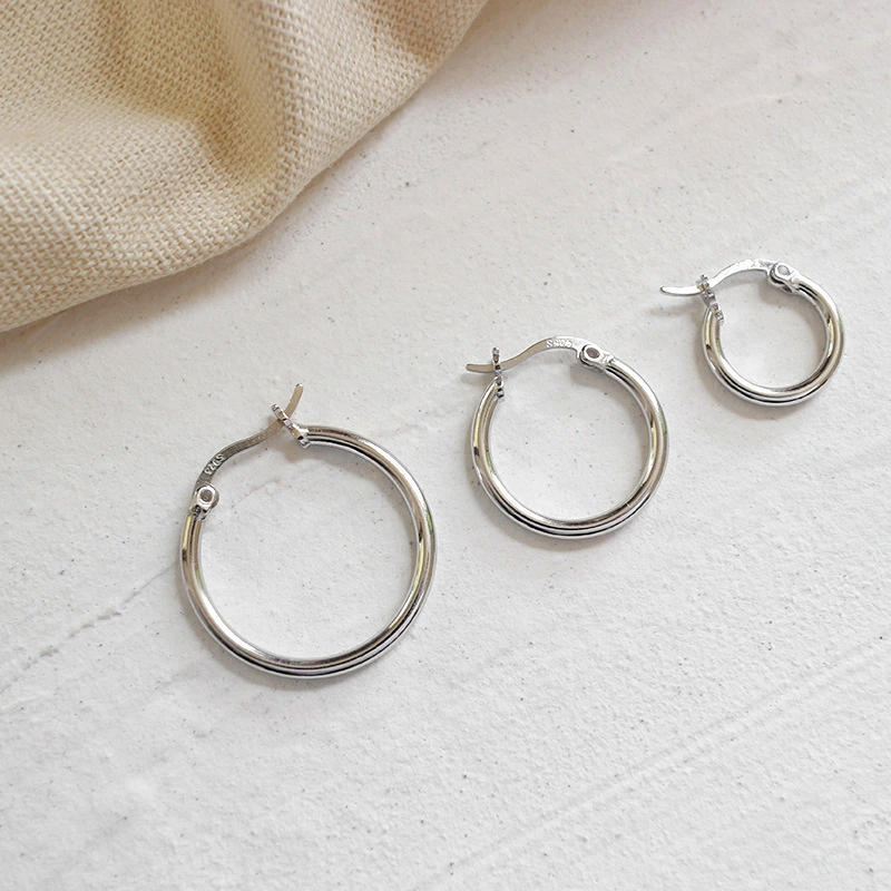 Geometric Circle Earrings
