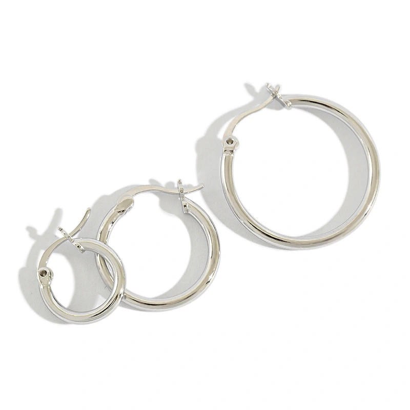 Geometric Circle Earrings