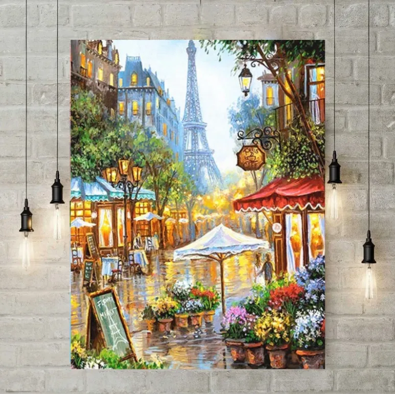 Eiffel Tower Diamond Painting