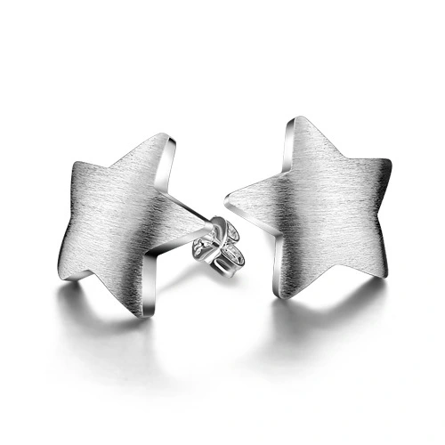 Typical star earrings