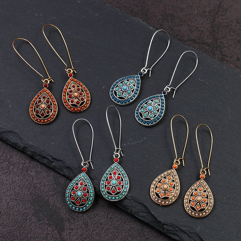 Fashion personality hollow earrings