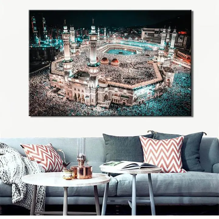 Mecca Kaaba Canvas