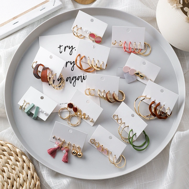 Fashion 6-piece earrings