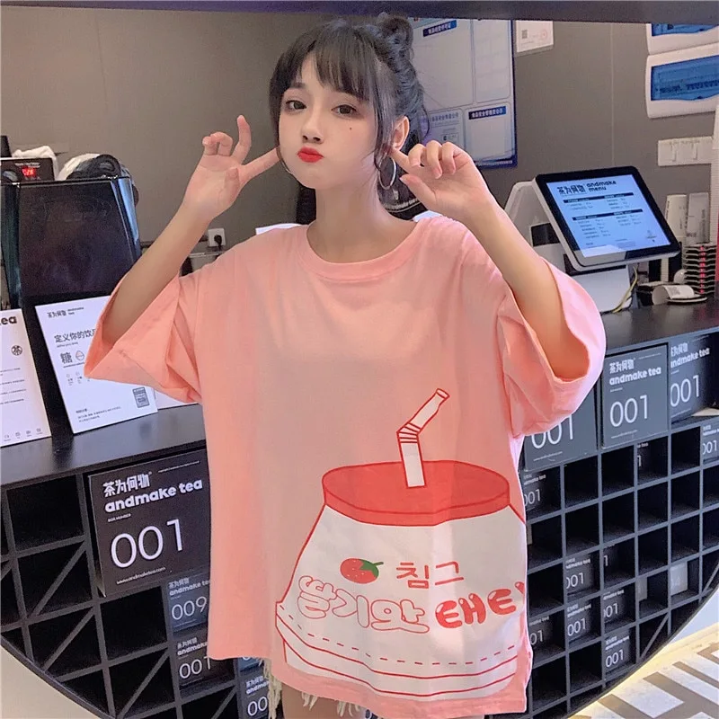 Summer women's loose T-shirt