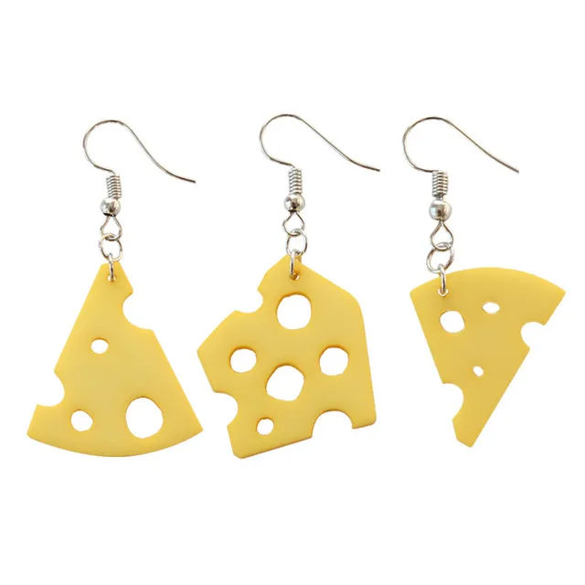 Cheese Drop Earrings