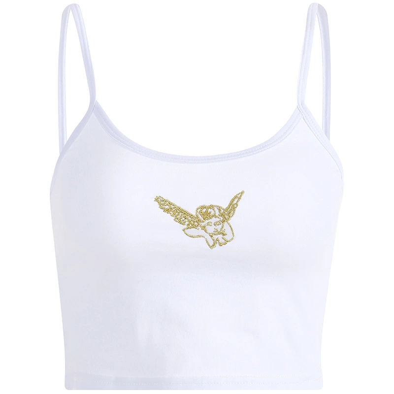 Sexy embroidered angel camisole
