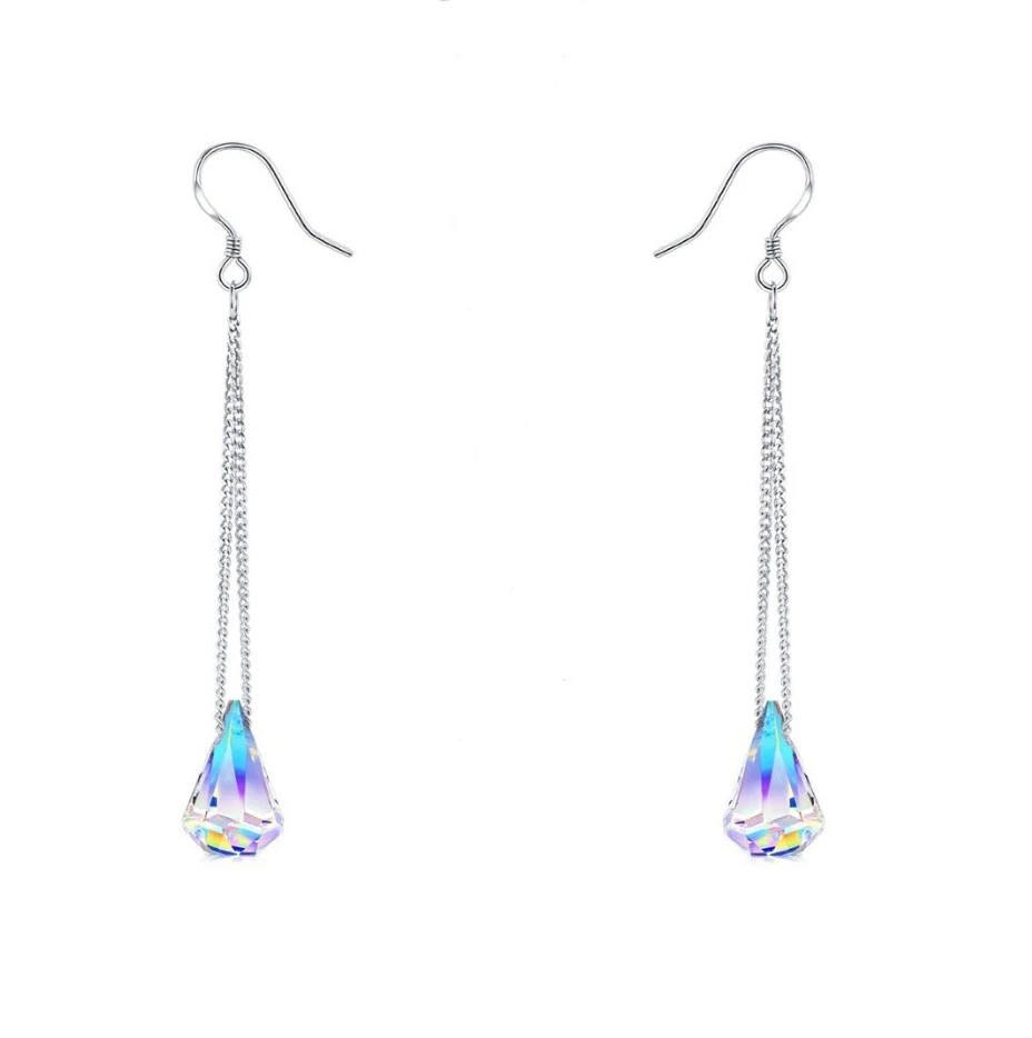 Teardrop Crystal Earrings