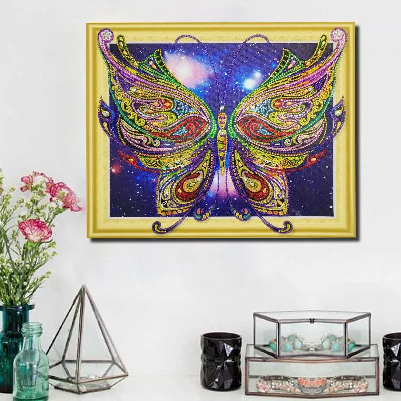 Magical Butterfly | Special Shape | Diamond Painting DIY