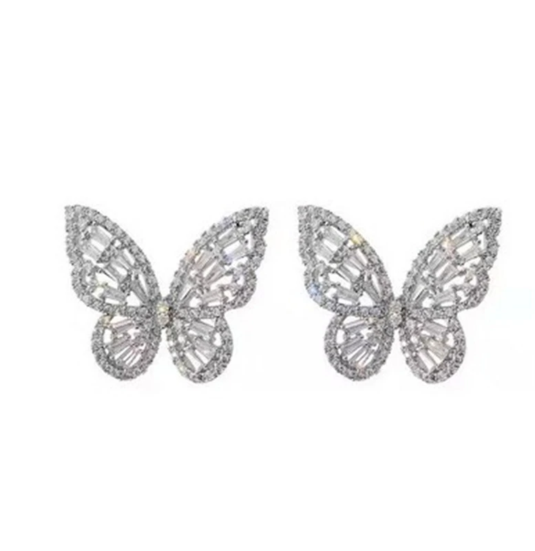 Temperament butterfly earrings