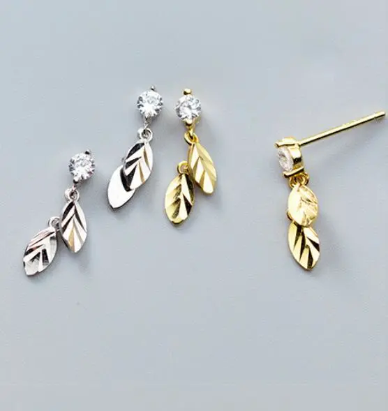 Leaf earrings