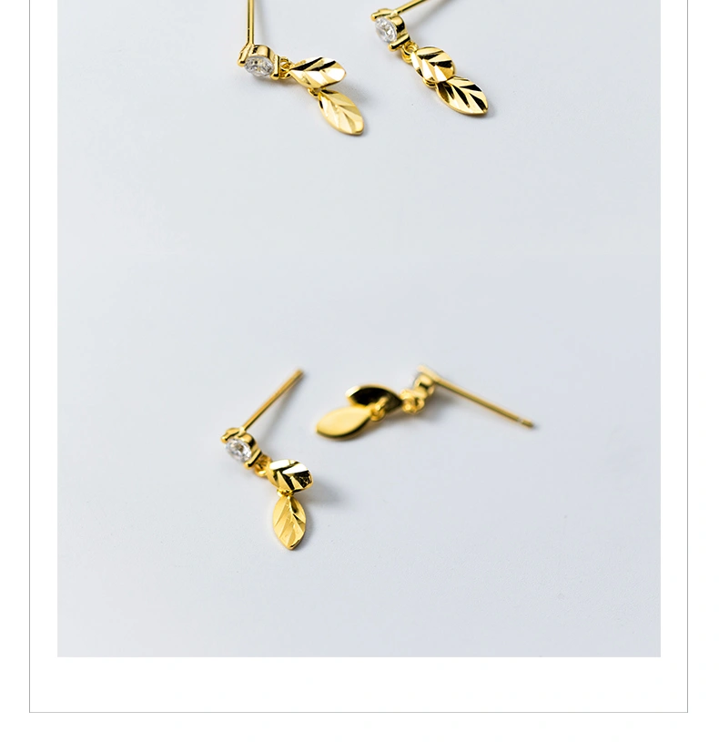 Leaf earrings