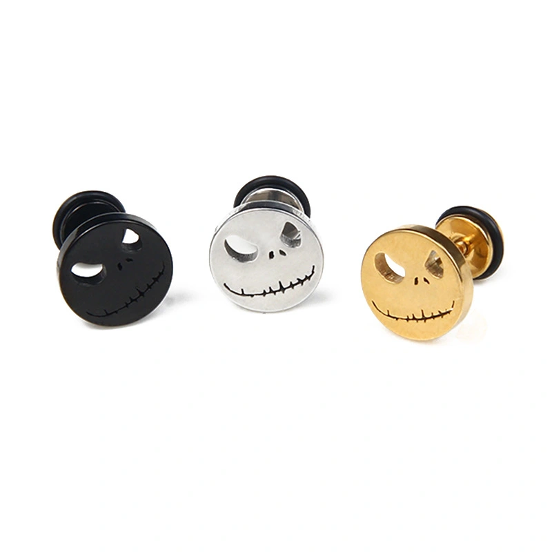 Titanium steel stud earrings