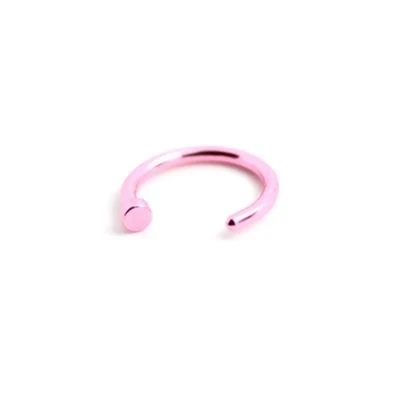 New non-porous titanium steel false lip ring fake nose ring earrings