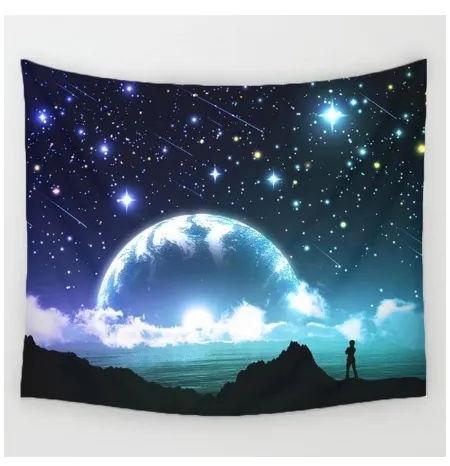 Meteor shower tapestry