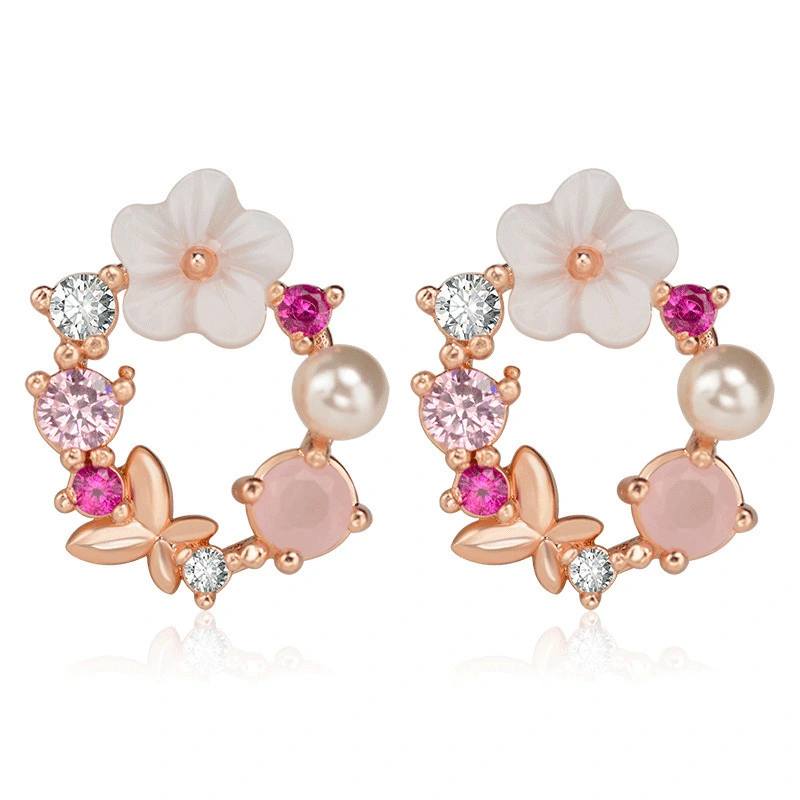 Sweet flower earrings