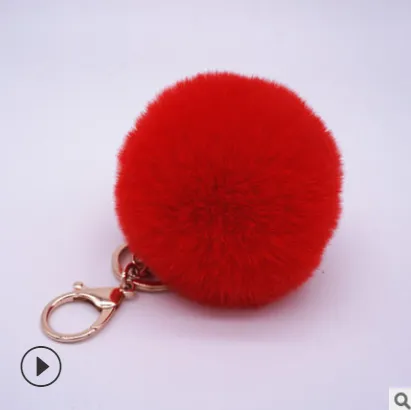 Hairy keychain