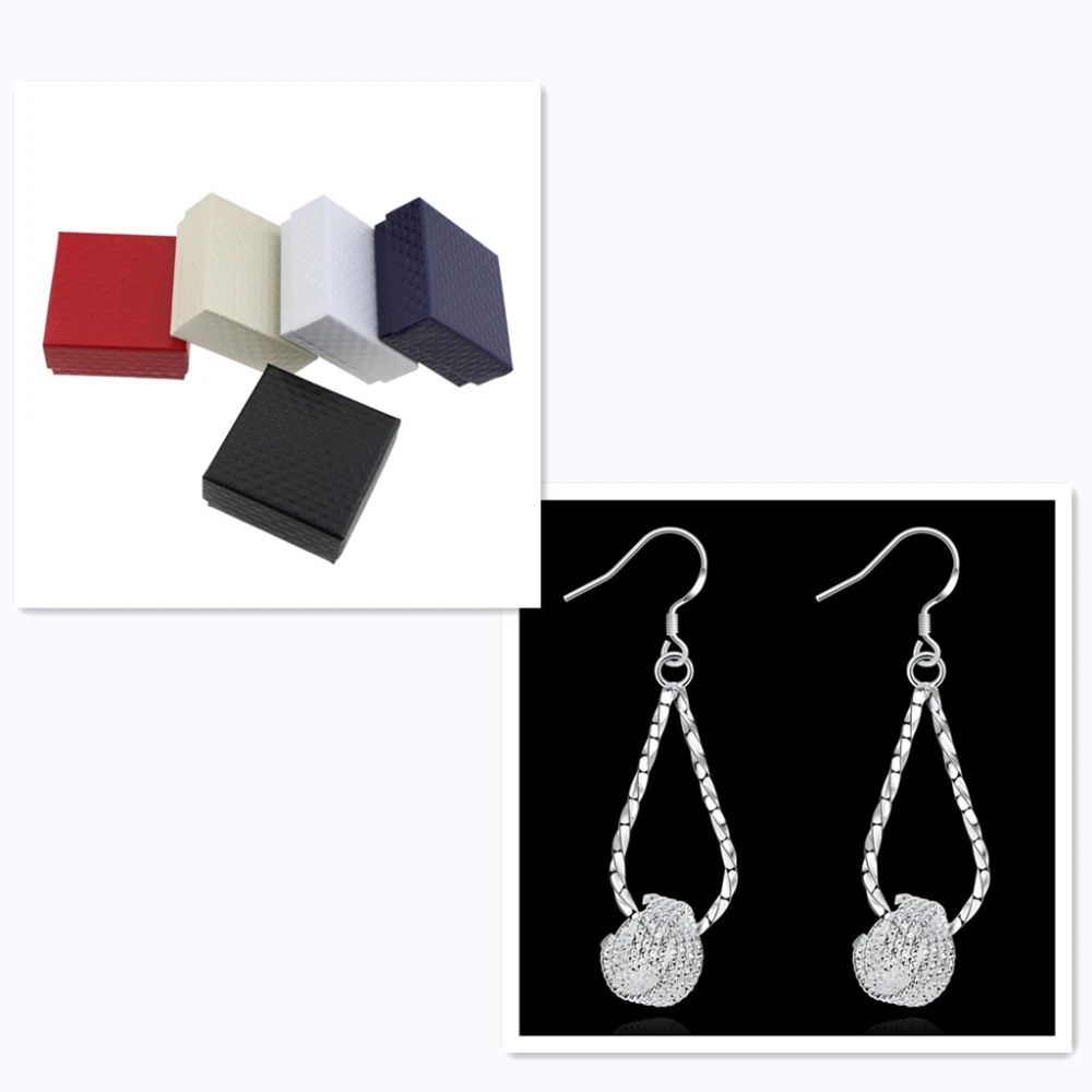 European and American jewelry popular Earrings High-end gift box