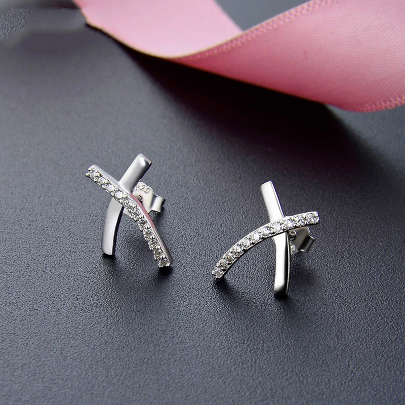 S925 zircon earring