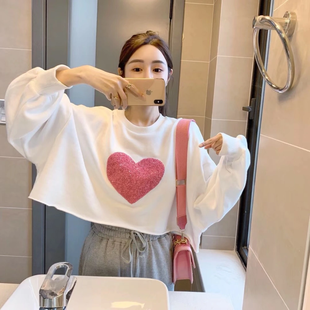 Heart Short Sweater