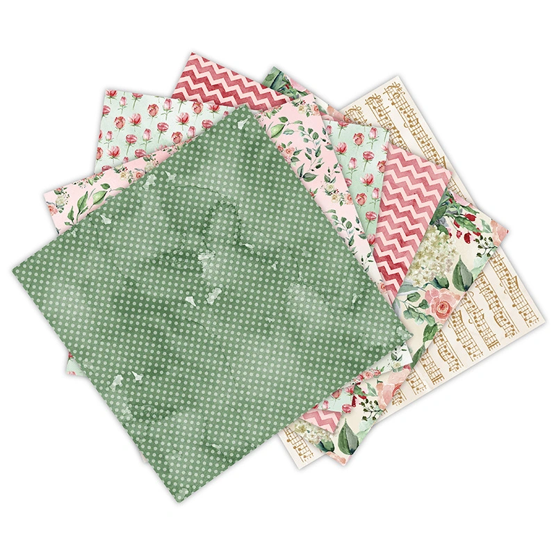 Card making background paper single-sided pattern paper 12 pictures